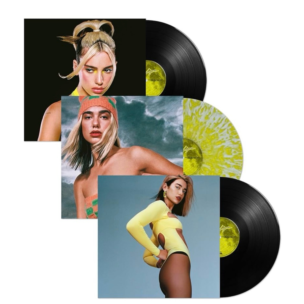 แผ่นเสียง Dua lipa Futures Nostalgia 5Th Anniversary 3Lp Vinyl,,มือหนึ่ง ซีล