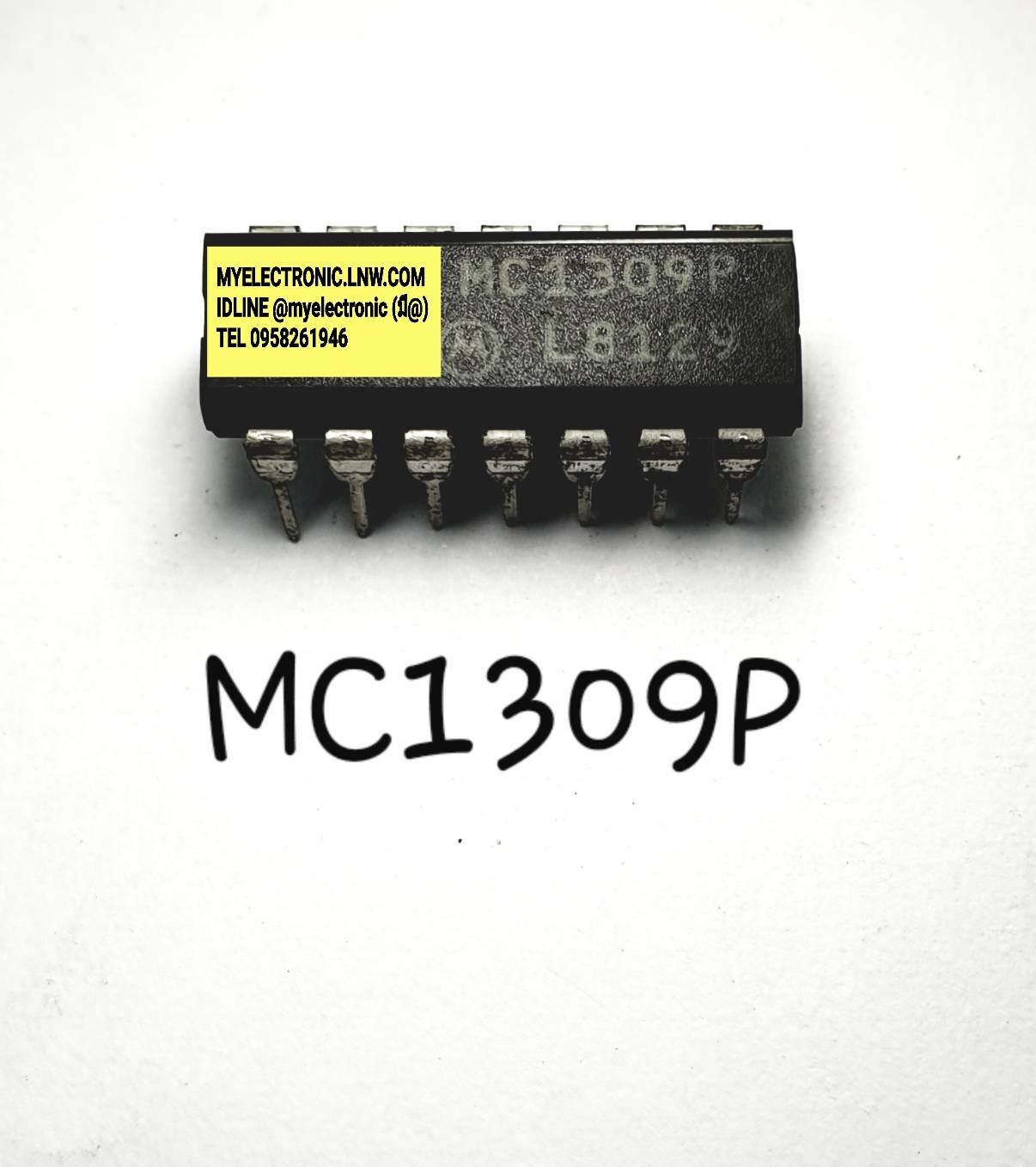 MC1309ยี่ห้อMOTOตัวถังDIP14ขาราคาตัวละบาท