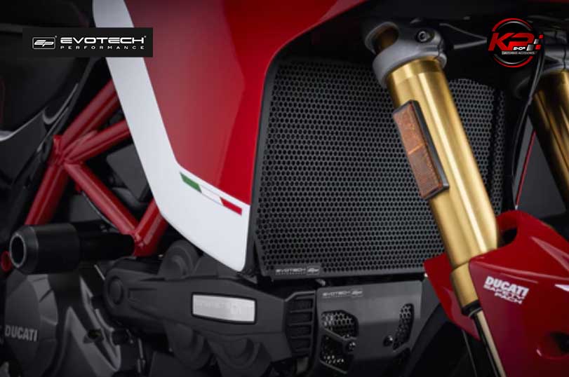 การ์ดหม้อน้ำ พร้อม การ์ดออย EVOTECH PERFORMANCE MULTISTRADA 950/1200/1260/ENDURO/v2