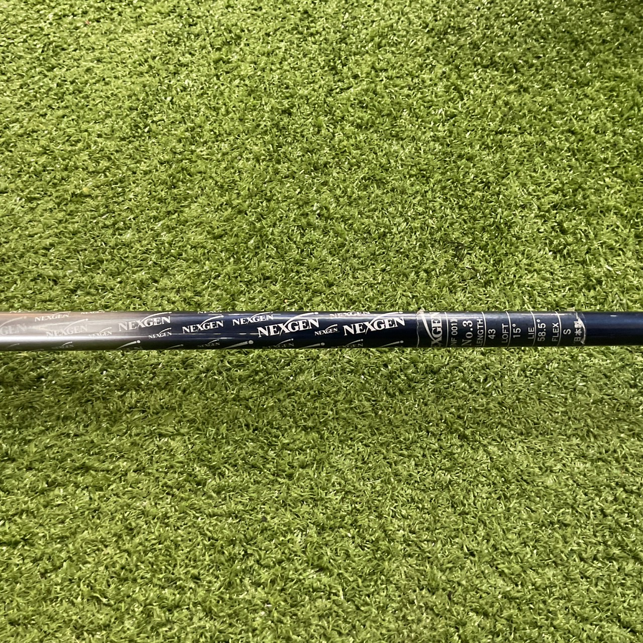 UTILITY 15° NEXGEN : NF 001 #3/ NS001-F Flex-S ก้านกราไฟร์