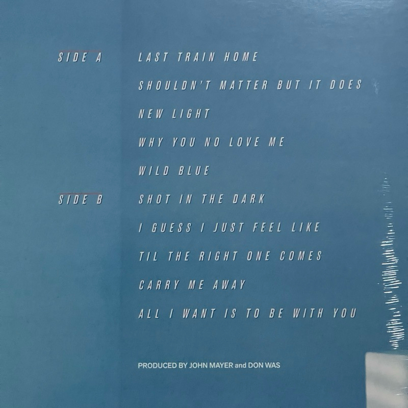 แผ่นเสียง John Mayer – Sob Rock ,Black Vinyl, LP, EU มือหนึ่ง ซีล