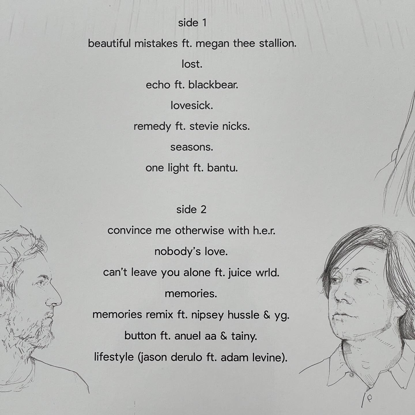 แผ่นเสียง Maroon 5 Jordi ** Purple Vinyl , LP, Album,แผ่นมือหนึ่ง ซีล**มีเพลง Memories