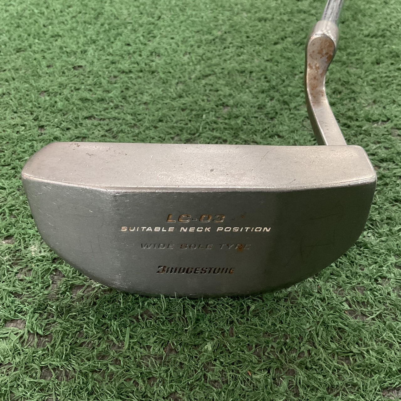 PUTTER BRIDGESTONE : LC-03 SUITABLE NECK POSITION ก้านเหล็ก