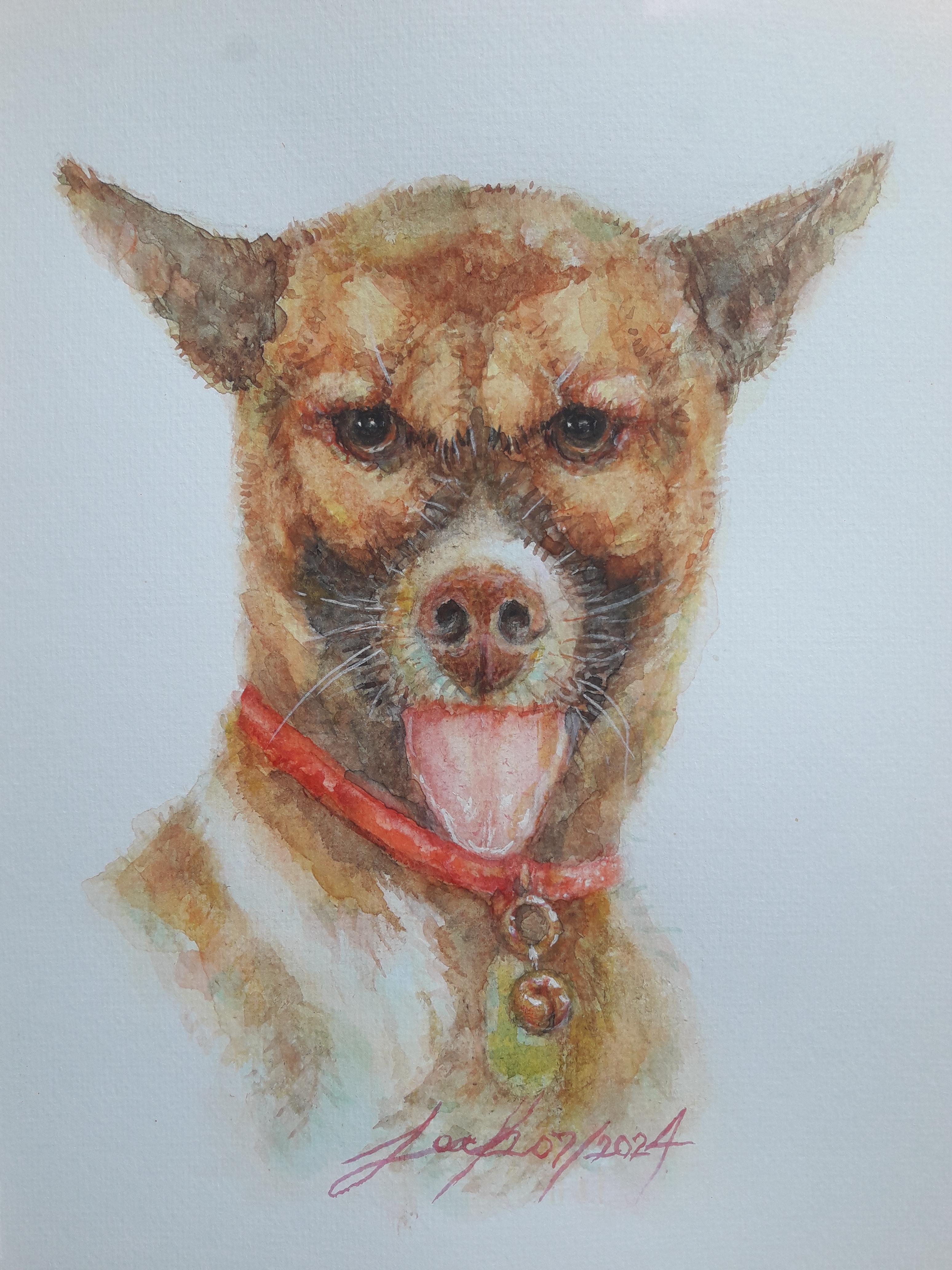 ภาพวาดสีน้ำ บนกระดาษ Canson 320 แกรม ขนาด [A4] 21 cm. x 29.7 cm.งานวาด ไม่ใช่ภาพพิมพ์หรือโปสเตอร์ครับ