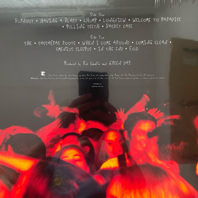 แผ่นเสียง Green Day อัลบั้ม Dookie ,Vinyl, LP, Album, Reissue ,EU มือหนึ่ง ซีล