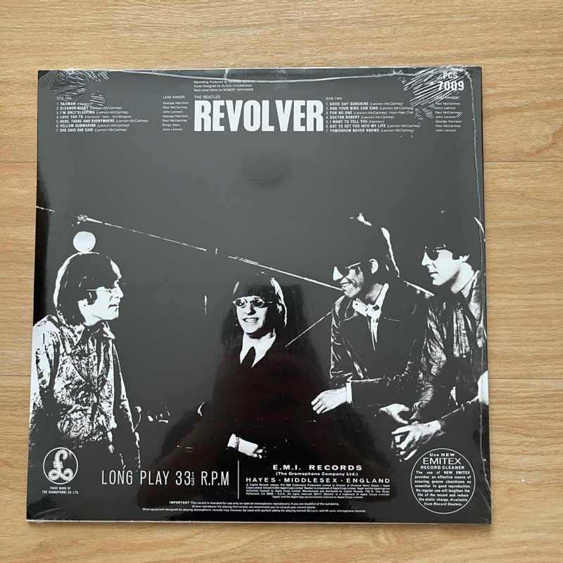 แผ่นเสียง The Beatles – Revolver ,Vinyl, LP, Album, Remastered, Stereo, 180 Gram,US มือหนึ่ง ซีล
