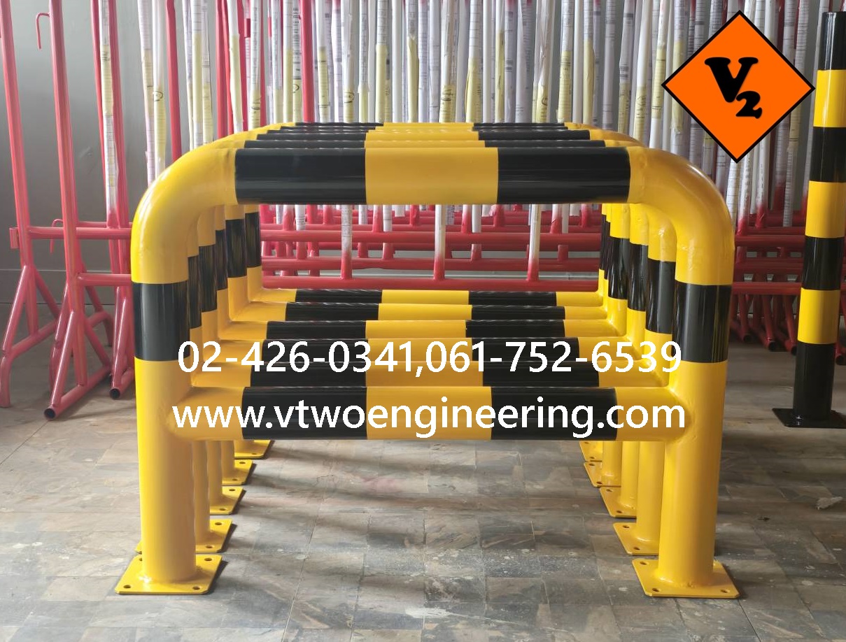 ราวเหล็กกันชน / crash protection barriers No.4
