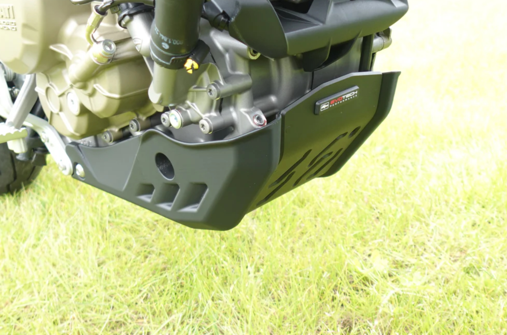 การ์ดป้องกันถังพักน้ำมัน Evotech Sump Guard - Evotech Ducati Hypermotard 698 Mono (2024+)