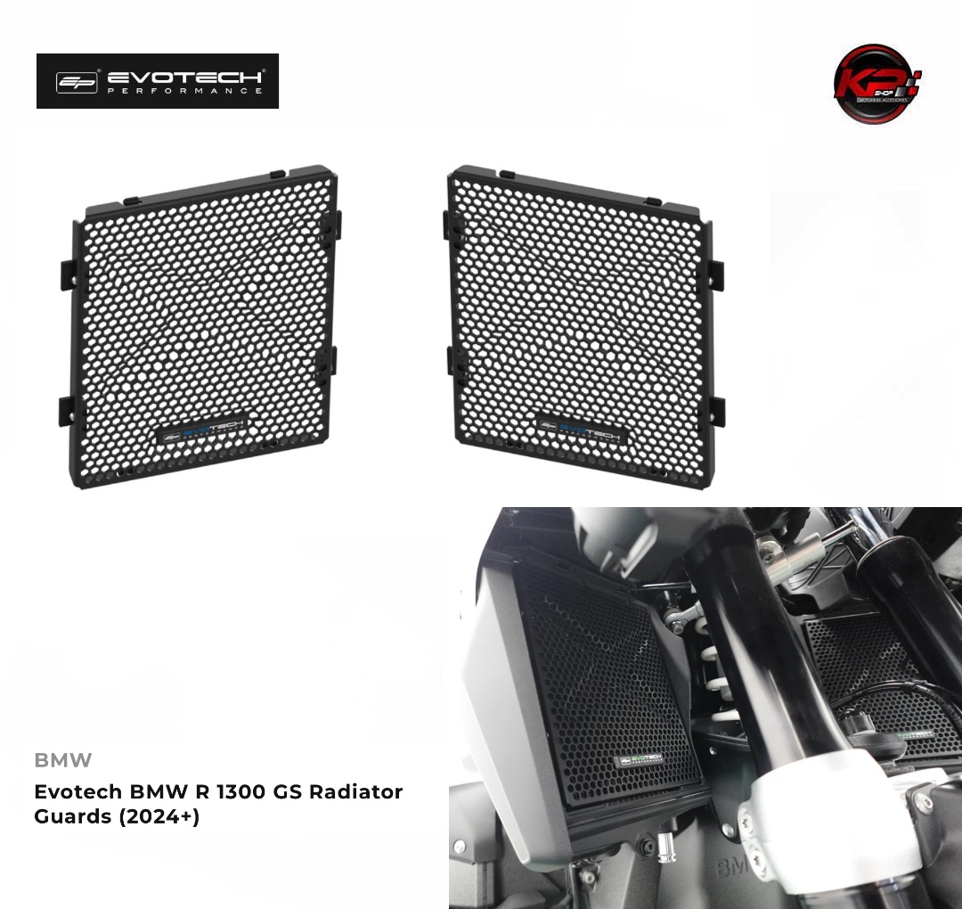 การ์ดหม้อน้ำ Evotech BMW R 1300 GS Radiator Guards (2024+)