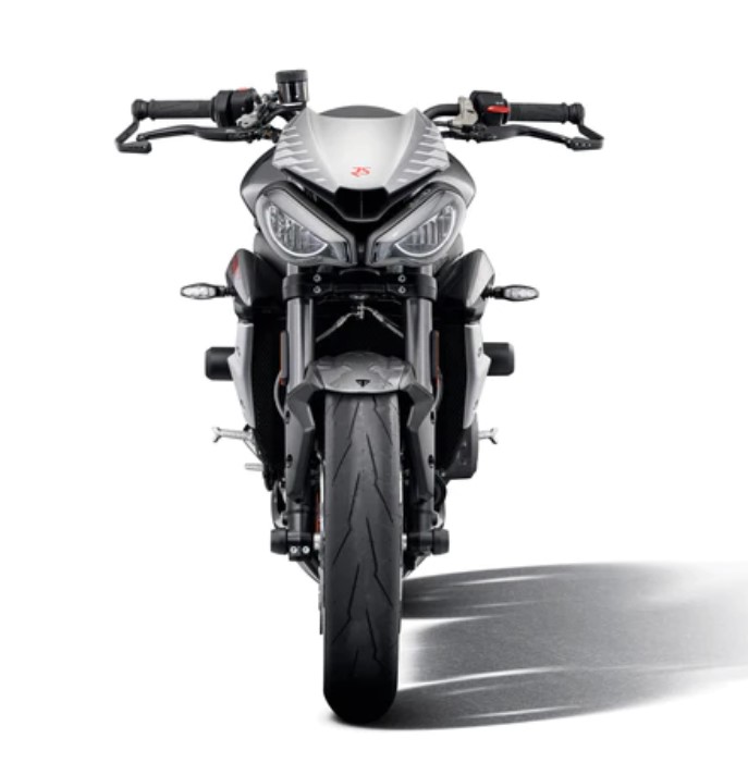 กันล้มกลาง Evotech Triumph Street Triple RS Crash Bobbins (2020-2022)