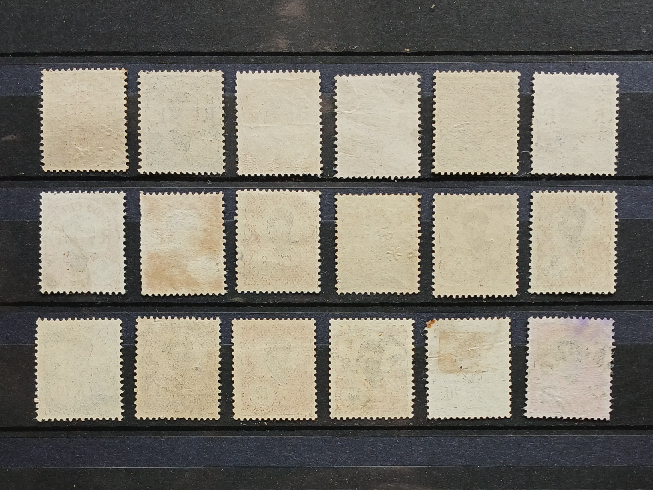 France INDO-CHINE 1922 Annamite women, Cambodia women (New Values & Colours) แสตมป์ฝรั่งเศส อินโดจีน สาวเวียดนาม, กัมพูชา ปี 2465 ไม่ครบชุด ใช้แล้ว จำนวน 18 ดวงไม่ซ้ำ