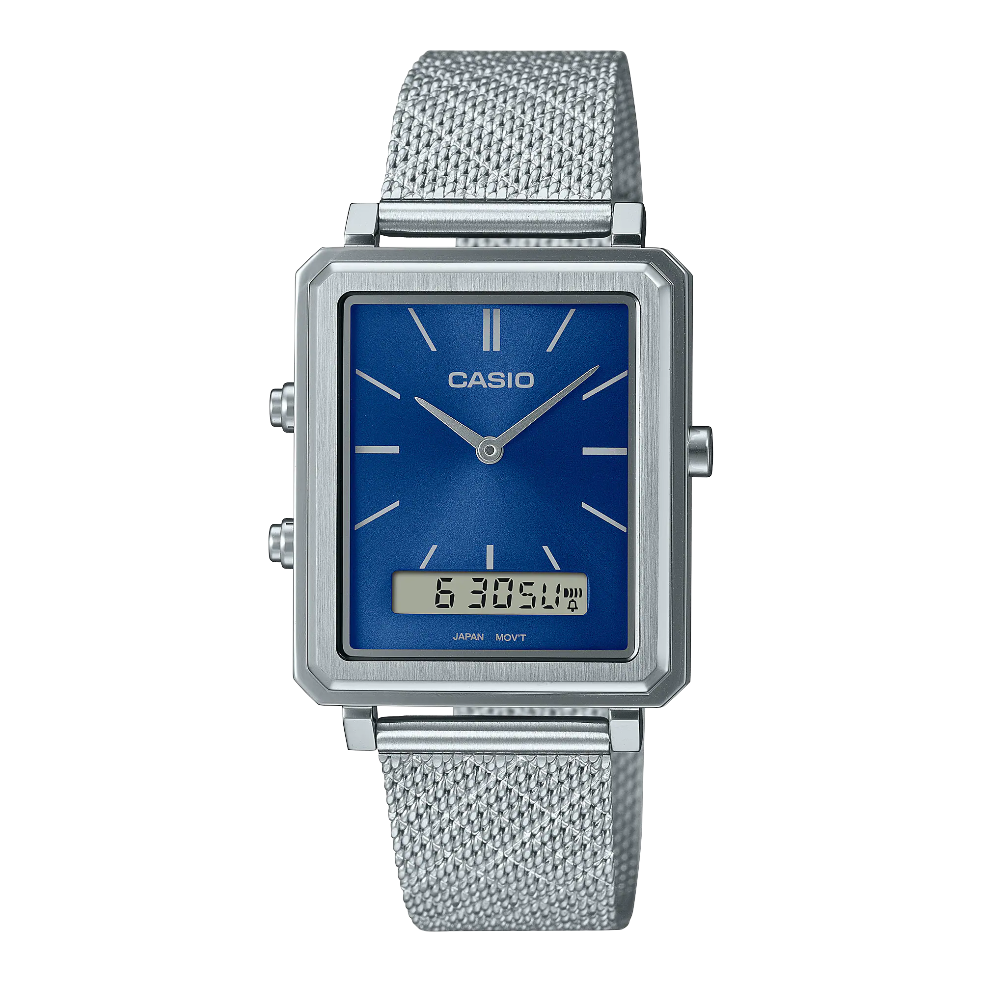 MTP-B205M-2E | ระบบผสมอะนาล็อก-ดิจิตอล | Dress | นาฬิกา