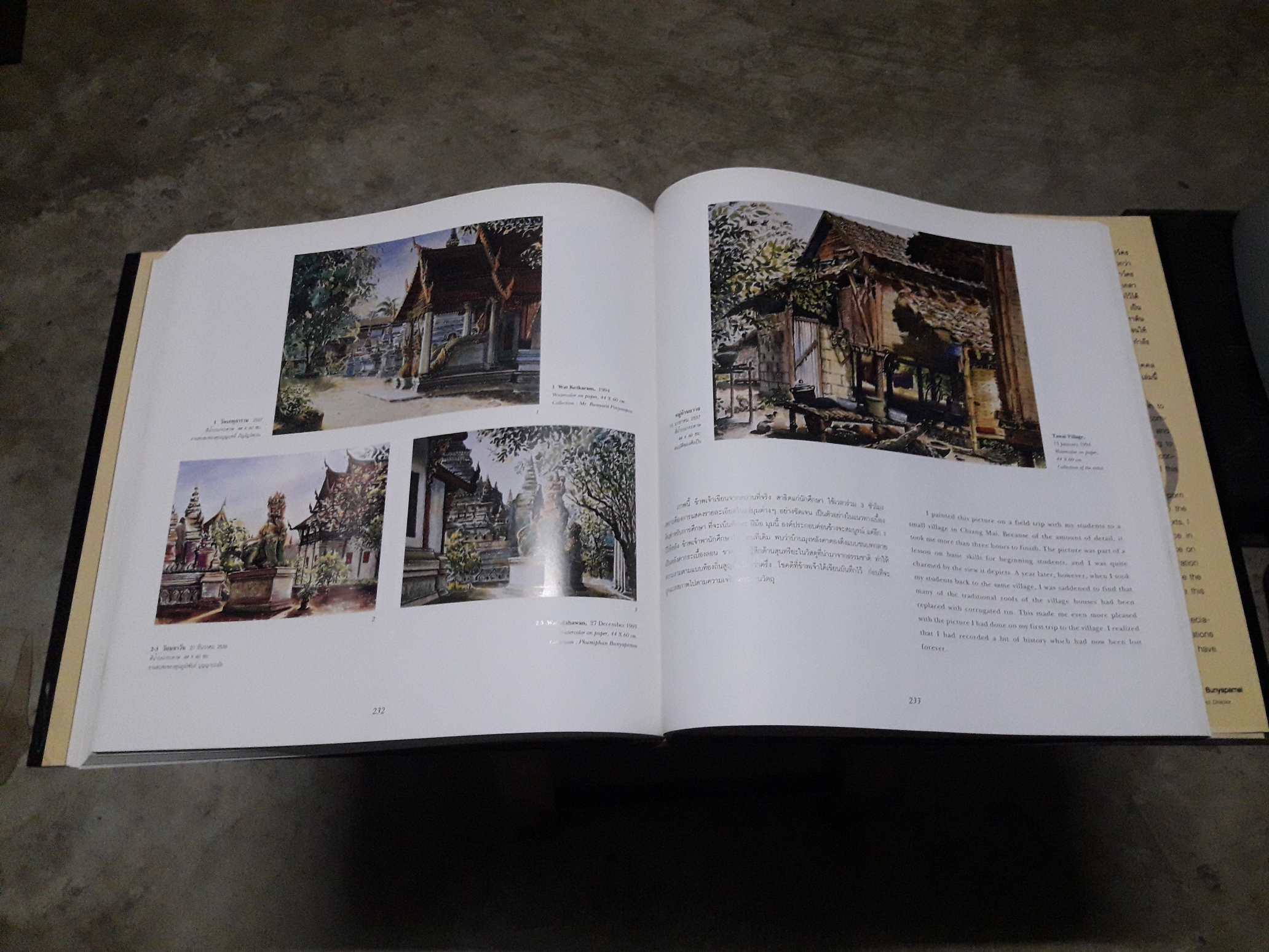 หนังสือศิลปะ ความสงบ ของ สุรสิทธิ์ เสาว์คง (Serenity the work of Surasit Saokong)