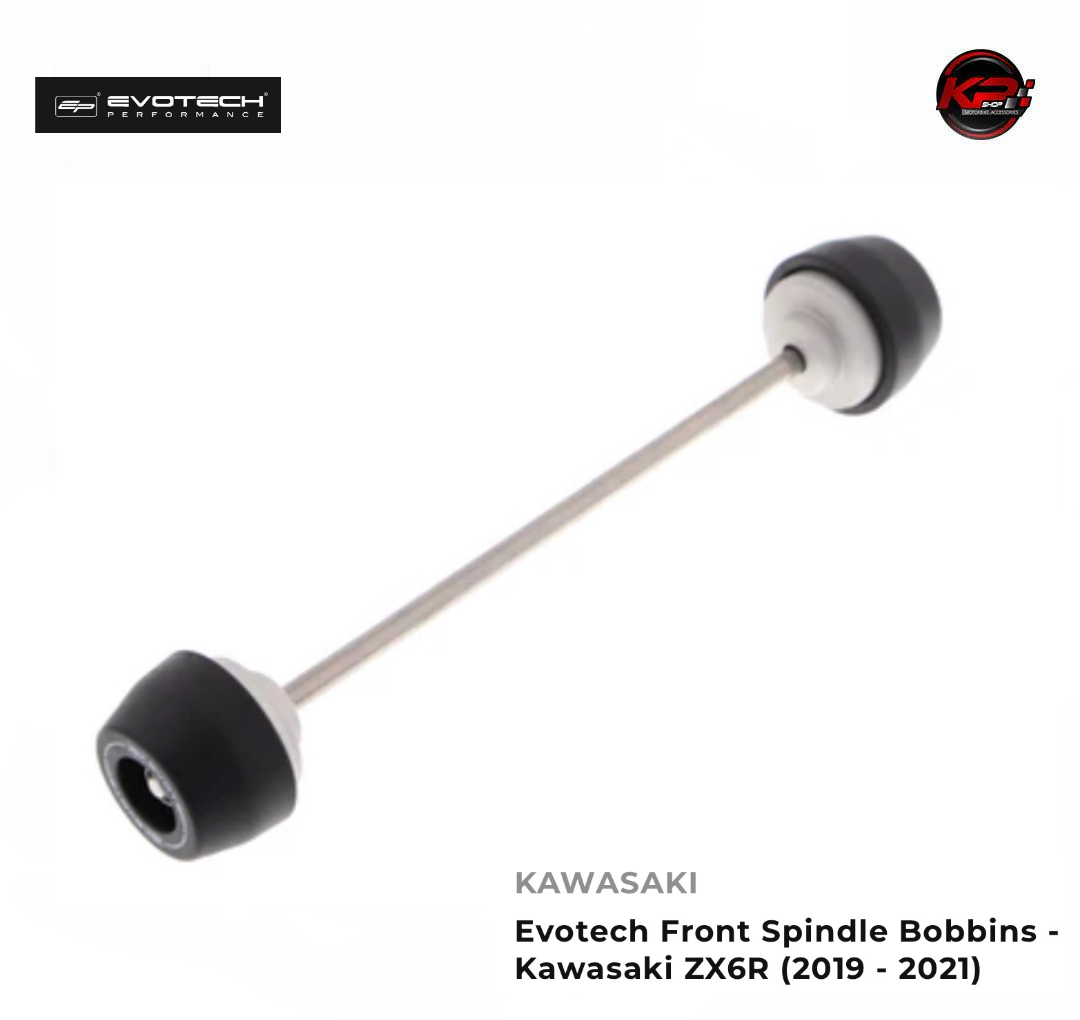 กันล้มหน้า Evotech Front Spindle Bobbins - Kawasaki ZX6R (2019 - 2021)