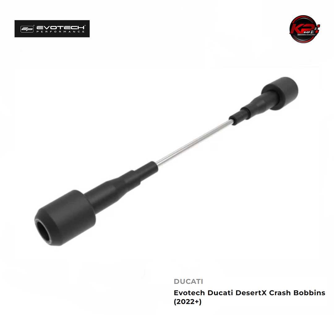 กันล้มกลาง Evotech Ducati DesertX Crash Bobbins (2022+)