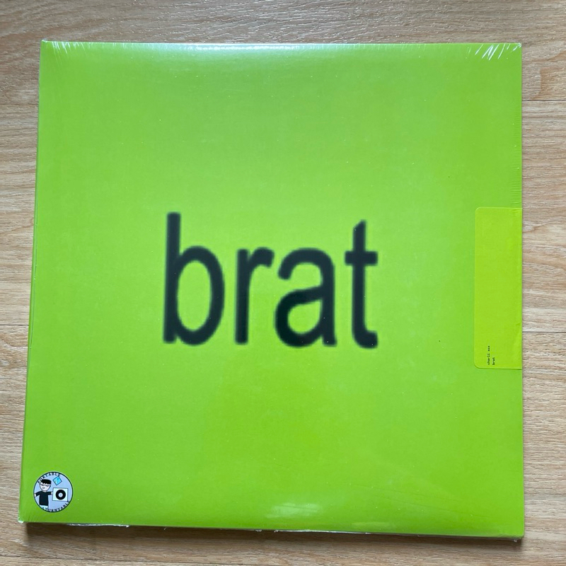แผ่นเสียง Charli XCX - Brat , Vinyl, LP, Album, Limited Edition, Clear With Gray Marble ,canada มือหนึ่ง ซีล
