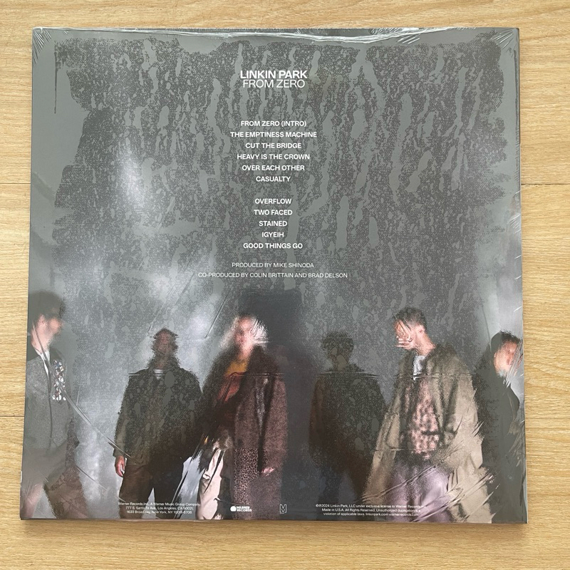 แผ่นเสียง Linkin Park - From Zero , Vinyl, LP, Translucent Sea Blue ,US มือหนึ่ง ซีล