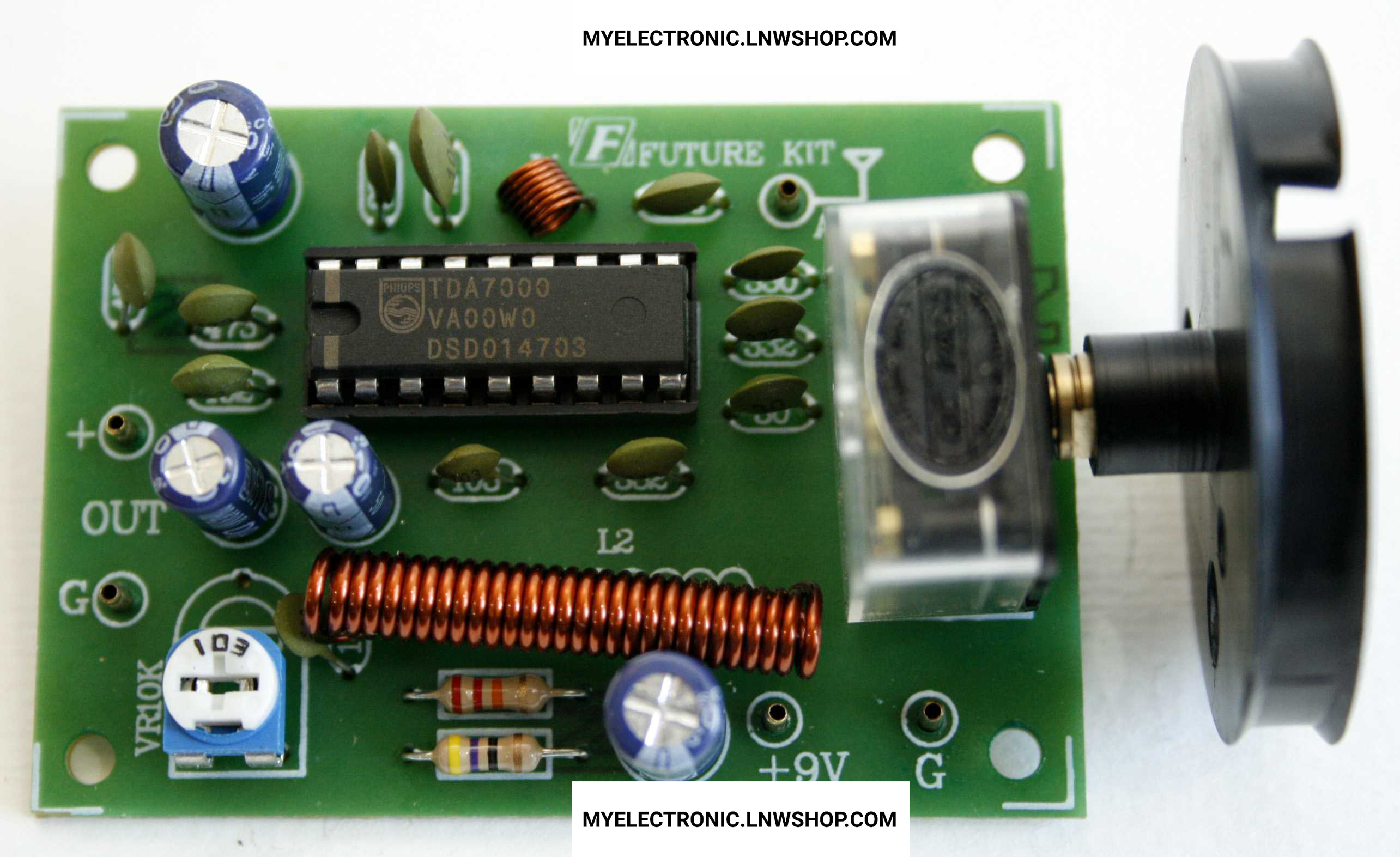 ขาย ชุดลงปริ้น FA707 วงจรจูนเนอร์ FM ขนาดจิ๋ว(ประกอบลง PCBแล้ว) ราคา ชุดละ . . . . หน่วบ บาท