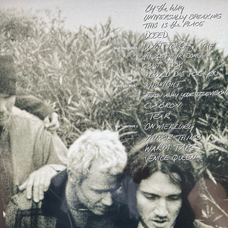 แผ่นเสียง Red Hot Chili Peppers By the Way, 2 x Vinyl, LP, Album, Repress, Stereo มือหนึ่ง ซีล