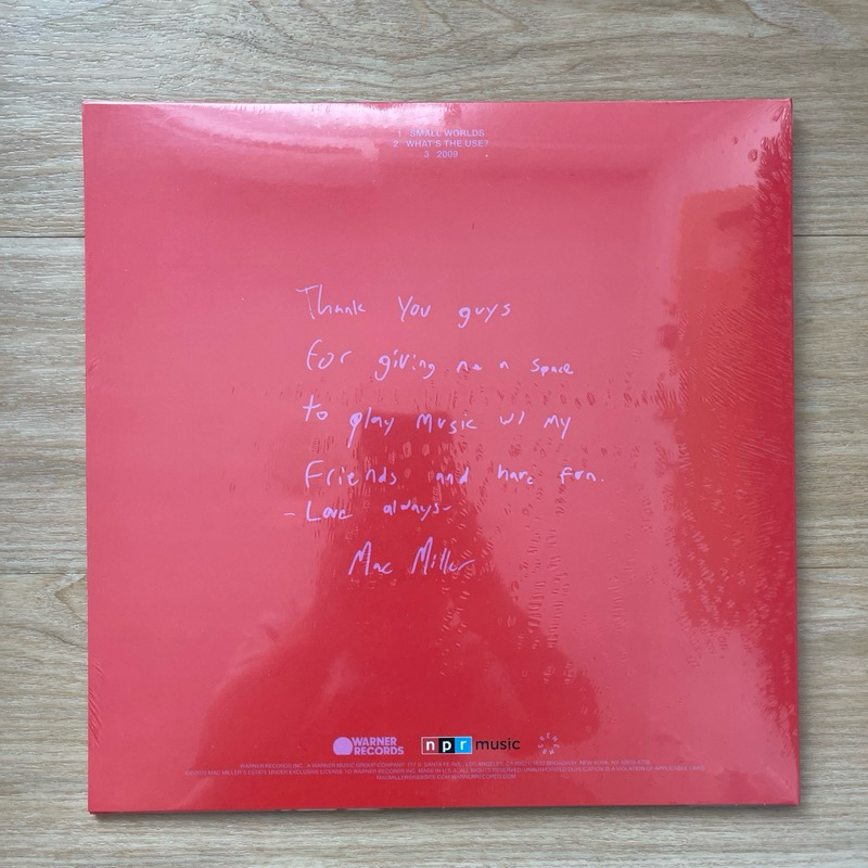 แผ่นเสียง Mac Miller - Npr Music Tiny Desk Concert , Vinyl, LP, US มือหนึ่ง ซีล