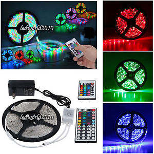 LED RIBBON RGB ไฟเส้นสลับสี CHIPSET5050 ครบชุด