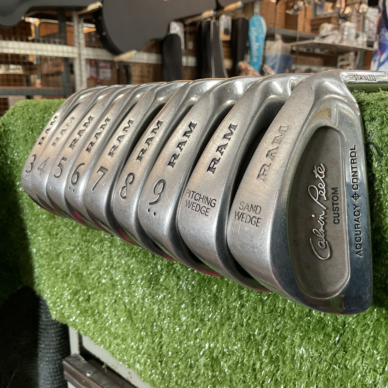 ไม้กอล์ฟ RAM : calvin Peete CUSTOM / LITE ก้านเหล็ก