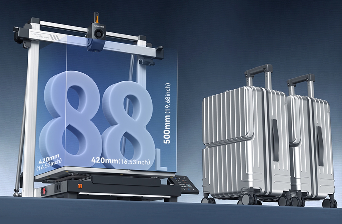 เครื่องพิมพ์ 3 มิติ , 3D Printer : Anycubic Kobra 3 Max Combo by In2Real3d