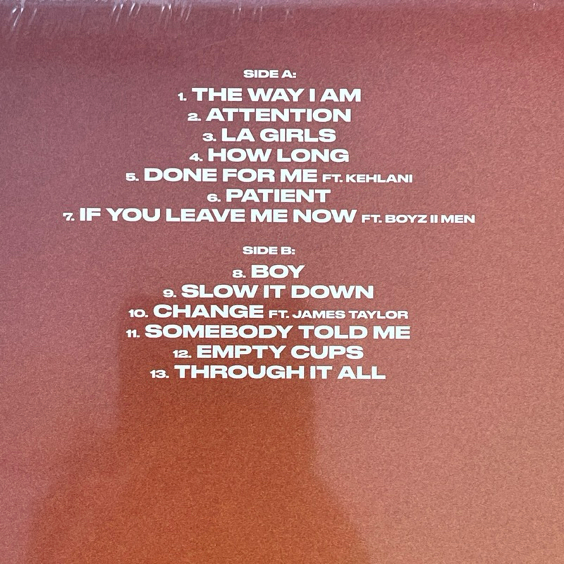 แผ่นเสียง Charlie Puth - Voicenotes ,Vinyl, LP, Album ,US มือหนึ่ง ซีล