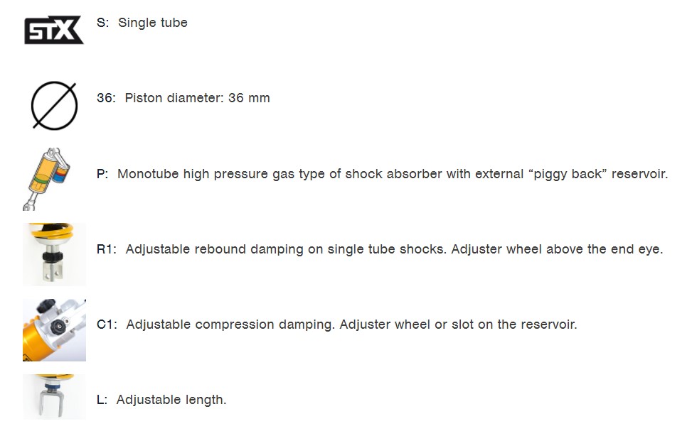 โช๊คอัพ OHLINS KA 745 FOR NINJA 400