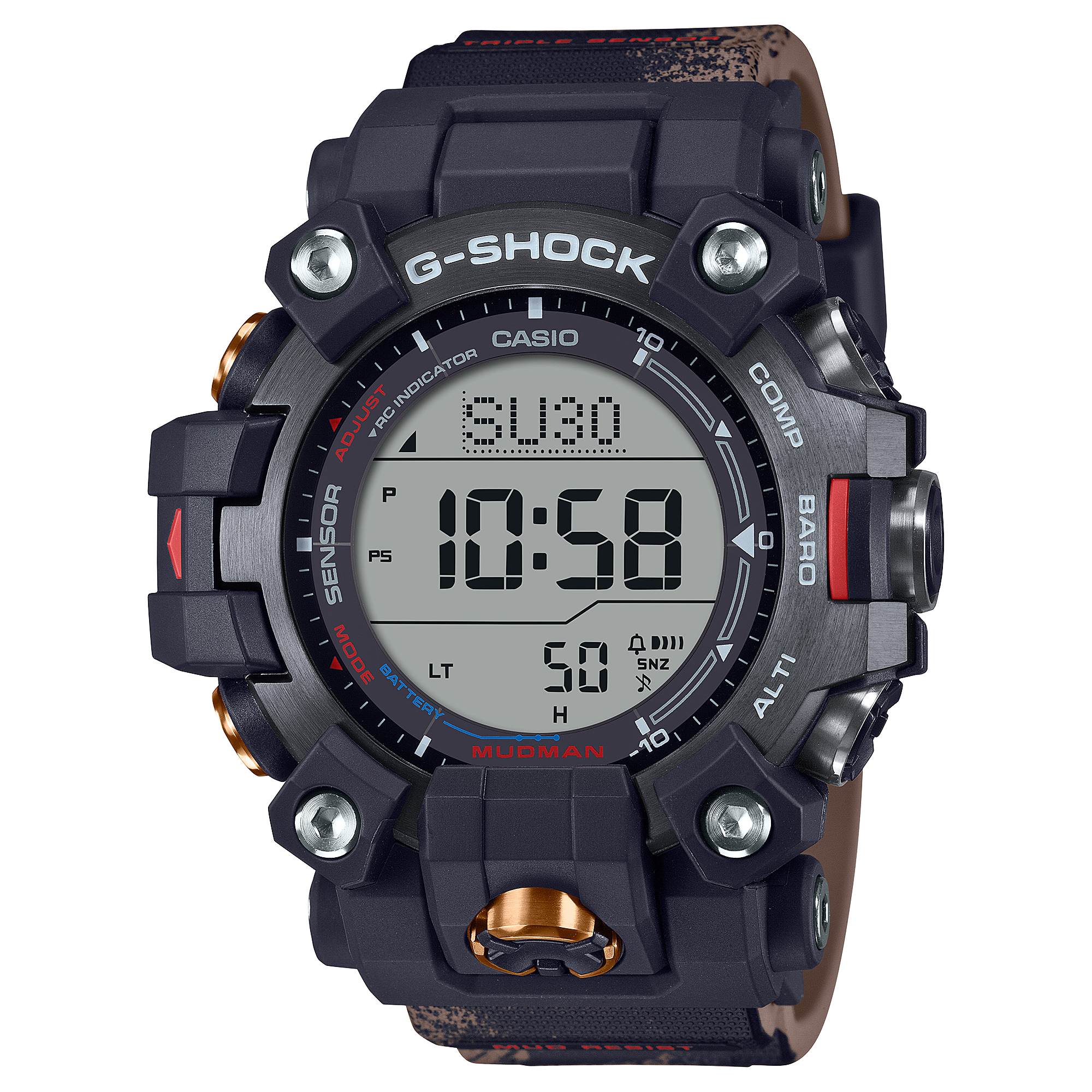 GW-9500TLC-1 | MASTER OF G - LAND | MUDMAN | G-SHOCK | นาฬิกา | CASIO (รุ่นที่เกิดจากความร่วมมือกับ TEAM LAND CRUISER TOYOTA AUTO BODY)
