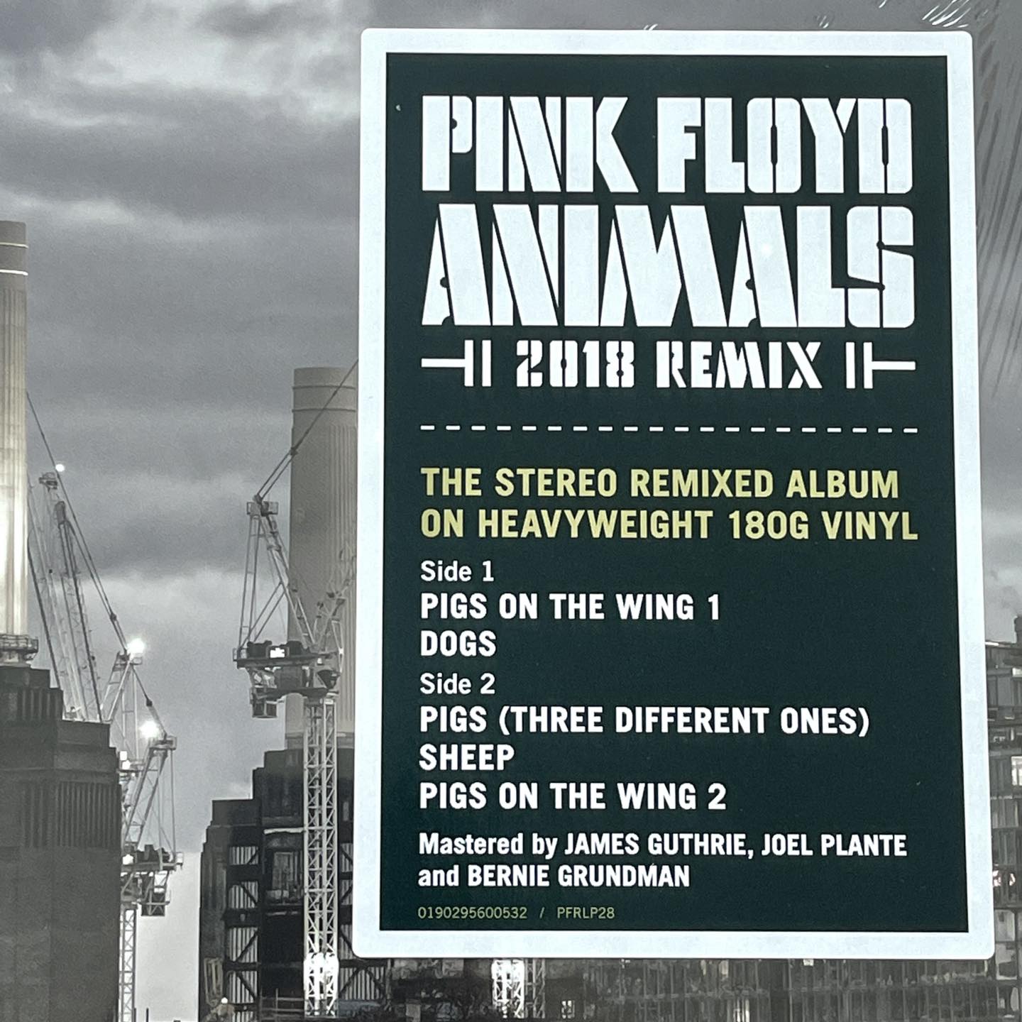 แผ่นเสียง Pink Floyd - Animals (2018 Remix) Vinyl, LP, Album, Stereo, Gatefold, แผ่นเสียงมือหนึ่ง ซีล