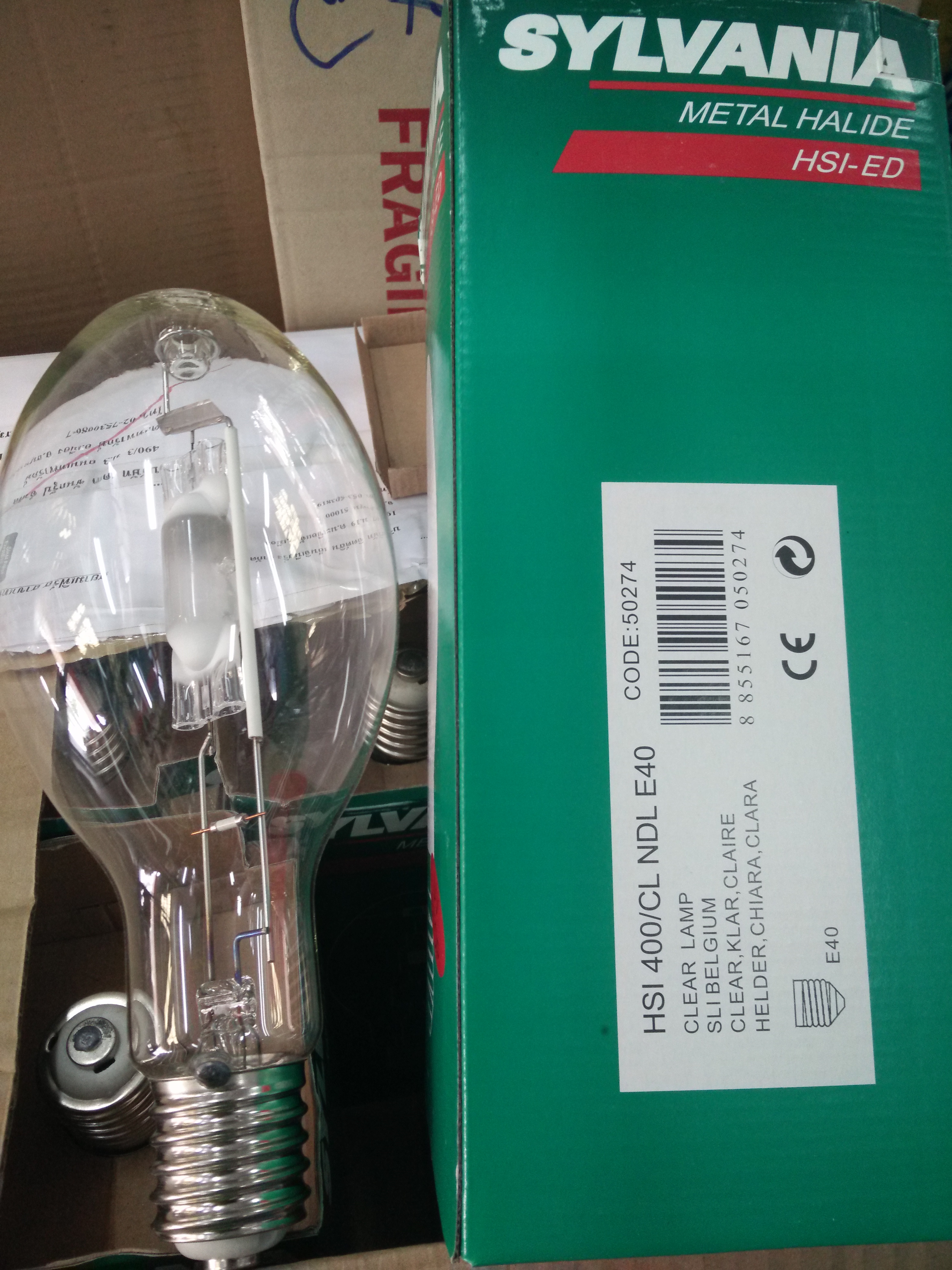 หลอดเมทัลฮาไลท์ 400W sylvania