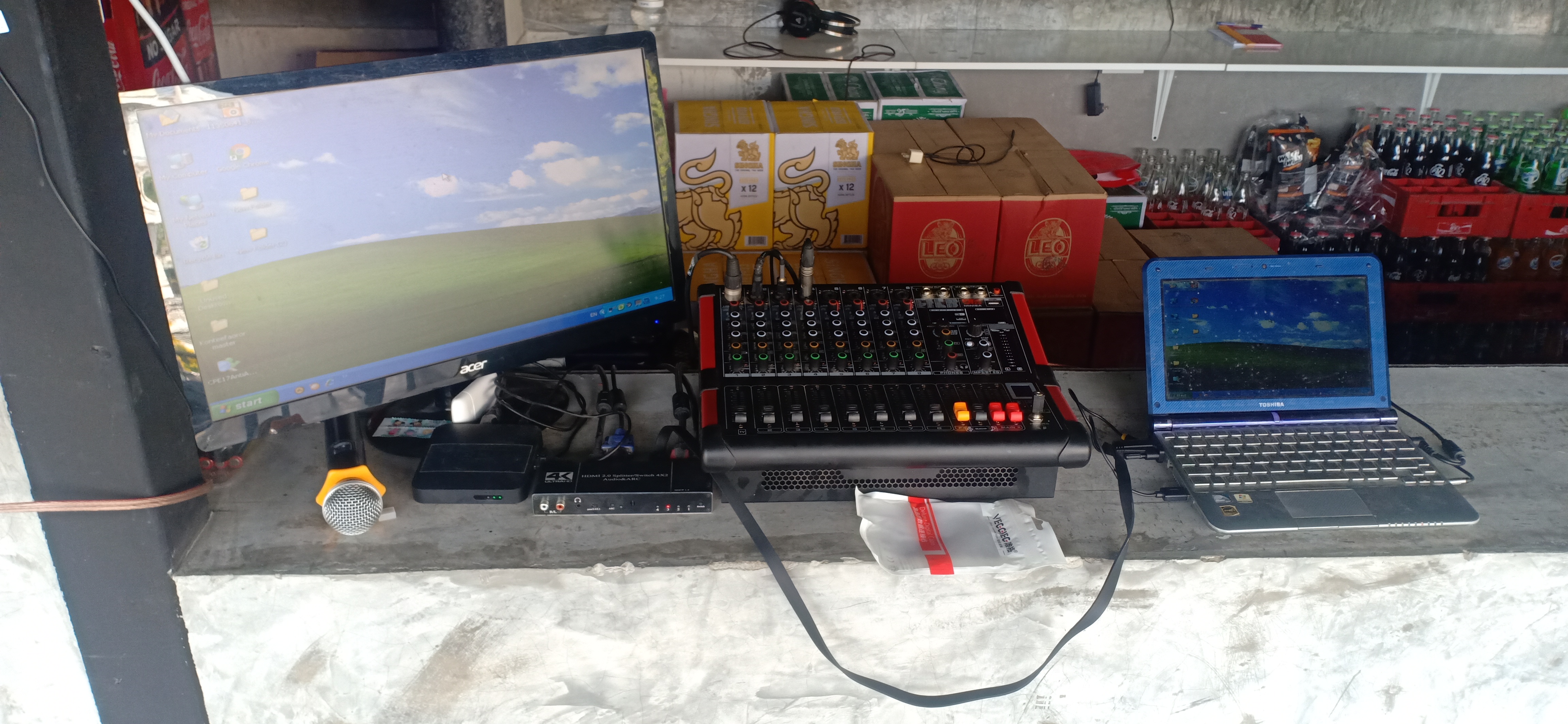 MA MS402AU(4K)แยกเสียง (IN4/OUT2)Switch/Splitter