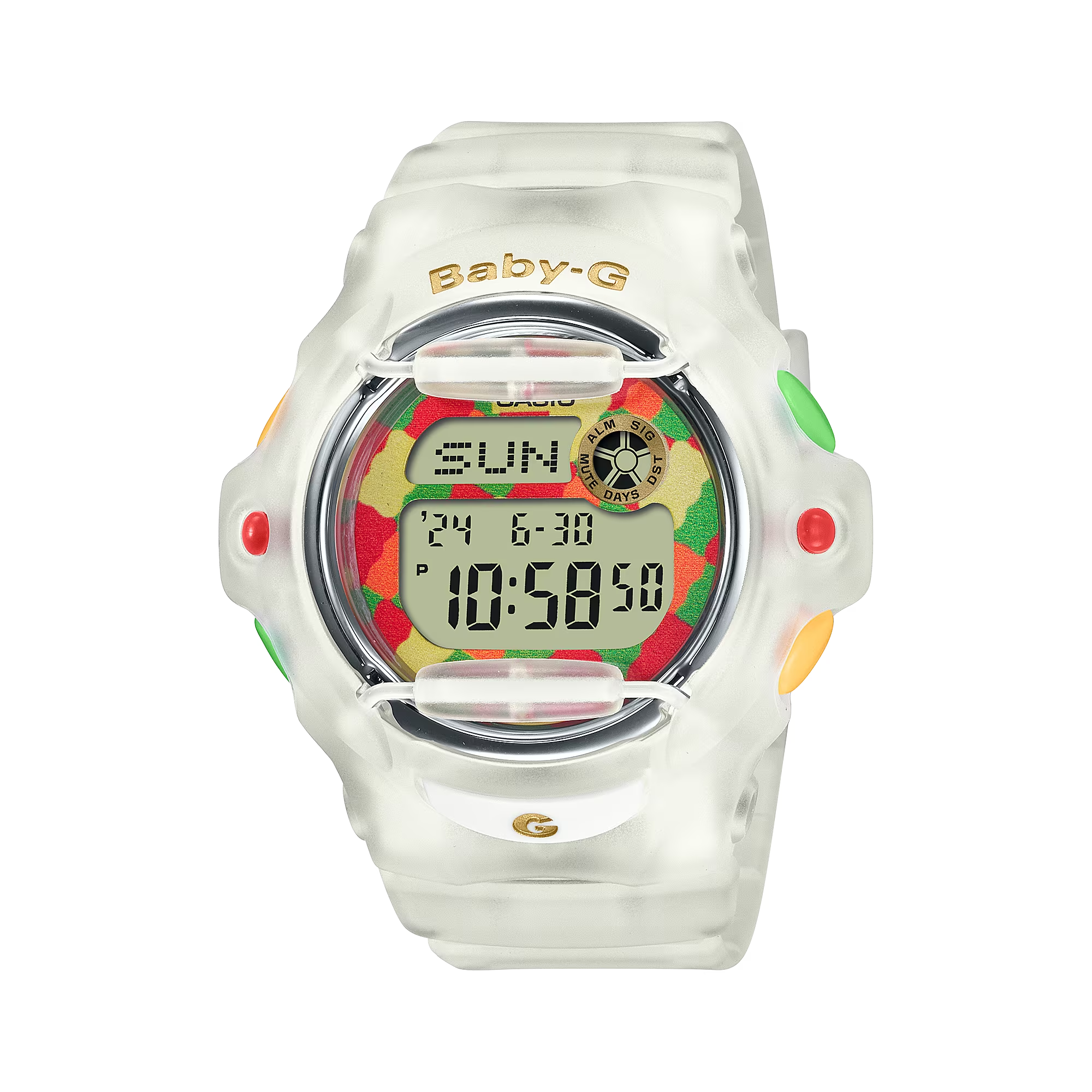 BG-169HRB-7 | ดิจิตอลมาตรฐาน | BABY-G | นาฬิกา | CASIO (รุ่นที่เกิดจากความร่วมมือกับ HARIBO)