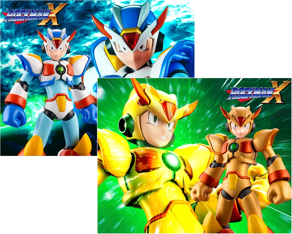 KOTOBUKIYA ROCKMAN X MEGAMAN X 1/12 X MAX ARMOR & MAX ARMOR HYPER CHIP Version