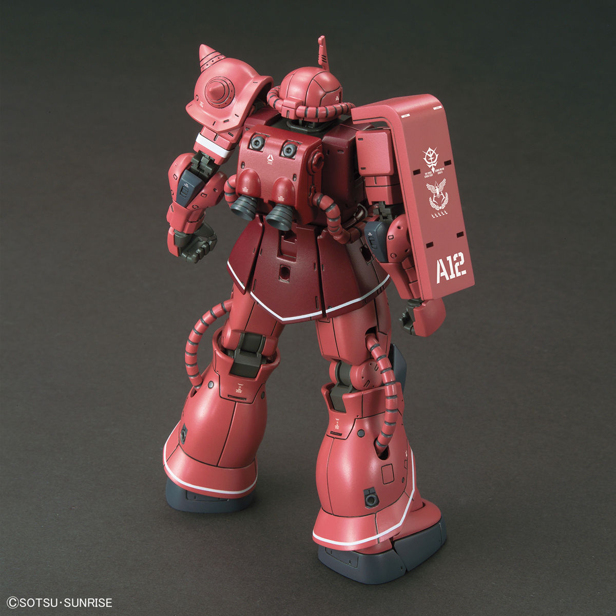 1057656 BANDAI SPIRITS HG 1/144 MS-06S ZAKU II PRINCIPALITY OF ZEON CHAR AZNABLE’S MOBILE SUITS Red Comet Ver.