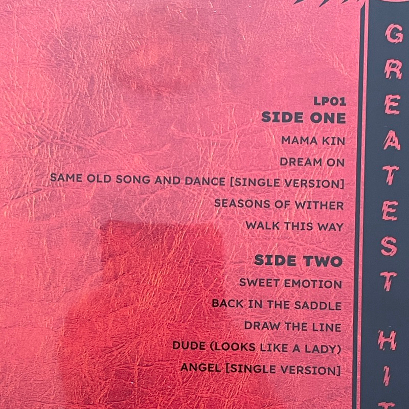 แผ่นเสียง Aerosmith - The Ultimate Greatest Hits , 2 x Vinyl, LP, Compilation ,Canada มือหนึ่ง ซีล