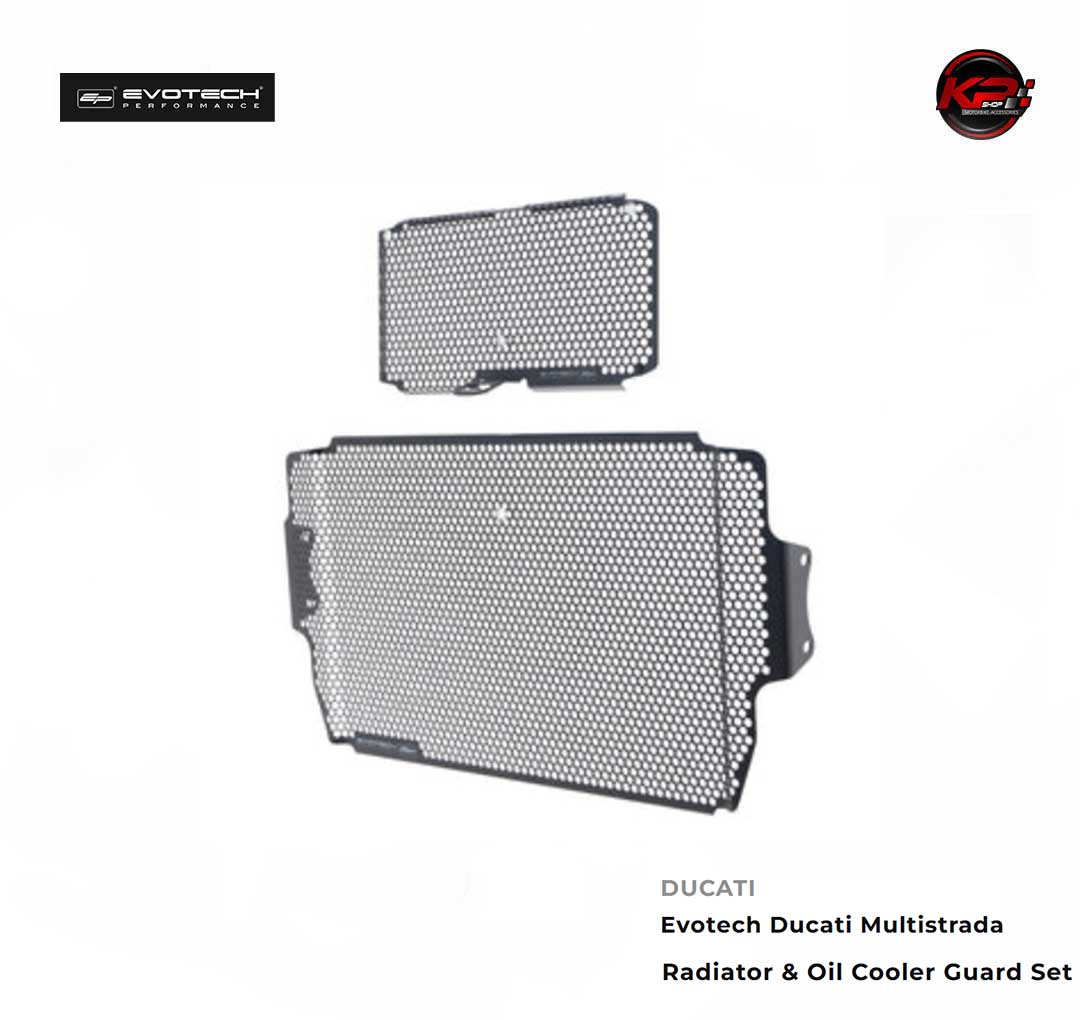 การ์ดหม้อน้ำ พร้อม การ์ดออย EVOTECH PERFORMANCE MULTISTRADA 950/1200/1260/ENDURO/v2