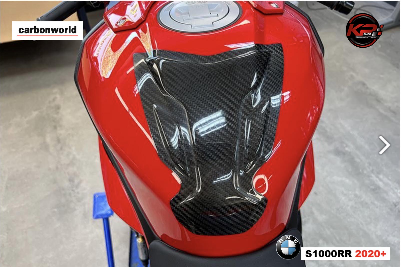กันรอยถังคาร์บอน CARBON WORLD FOR BMW S1000R 2021+