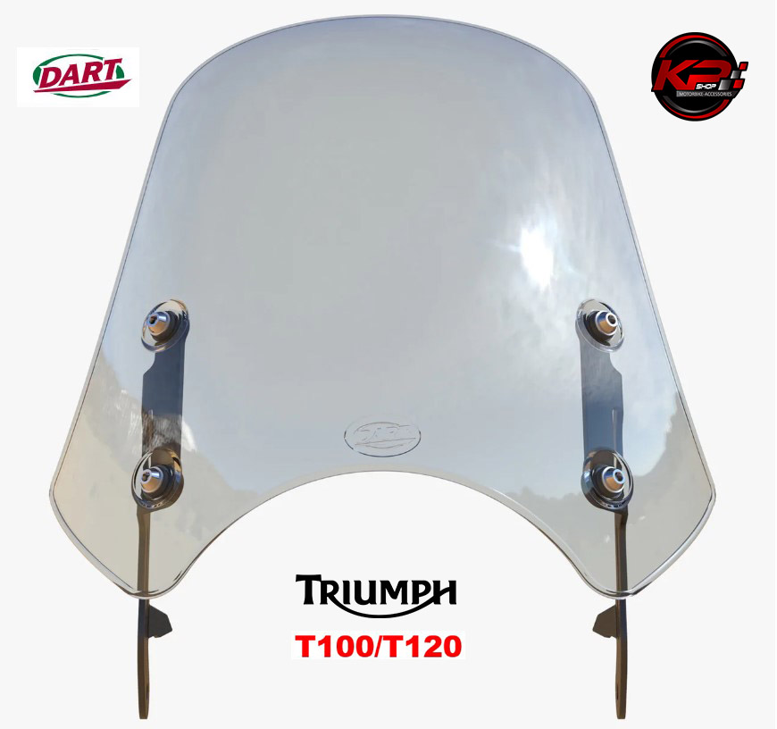 ชิวหน้า DART FLYSCREEN ทรง MARLIN FOR TRIUMPH T100/T120
