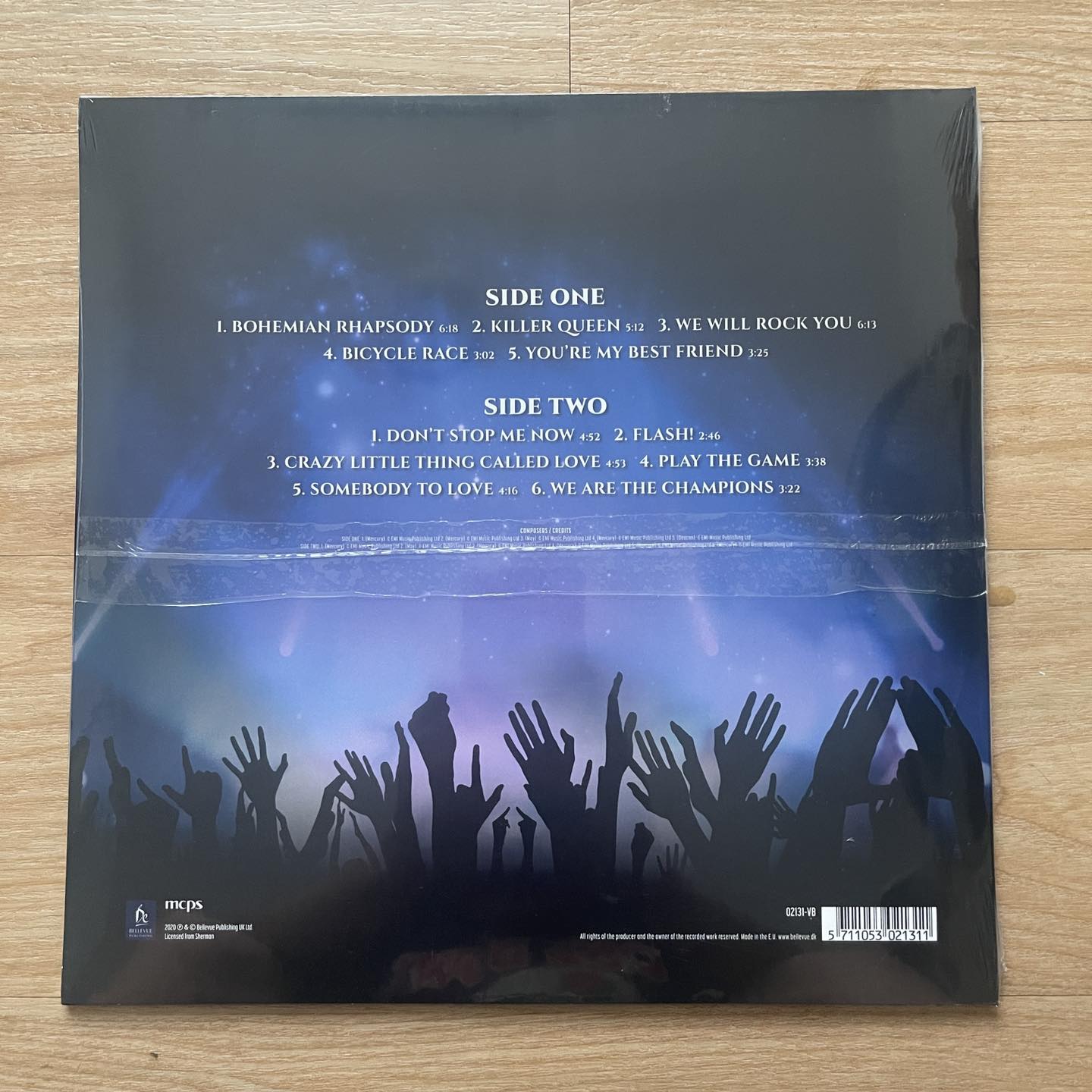 แผ่นเสียง The Royal Philharmonic Orchestra - Bohemian Rhapsody - The Music Of Queen แผ่นเสียงมือหนึ่ง ซีล