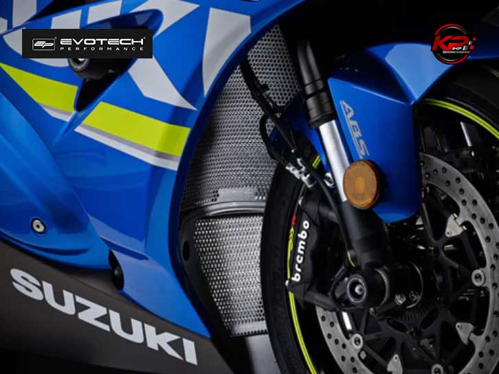 การ์ดหม้อน้ำ Evotech Radiator Guard - Suzuki GSX-R1000 (2017 - 2022)
