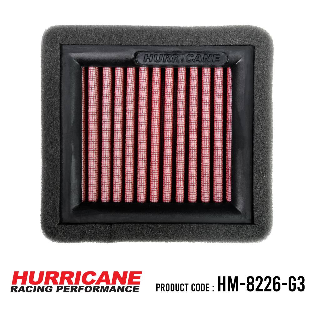 กรองอากาศ HURRICANE FOR YAMAHA TMAX 560 (COTTON) HM8226 G3