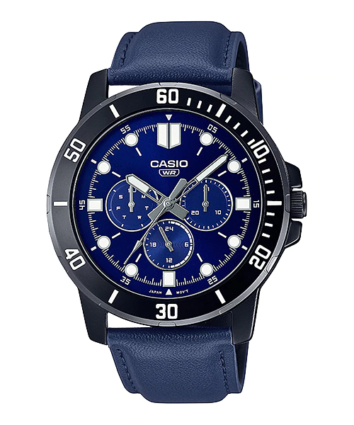 MTP-VD300BL-2E | หลายเข็มนาฬิกา - สุภาพบุรุษ | Dress - CASIO