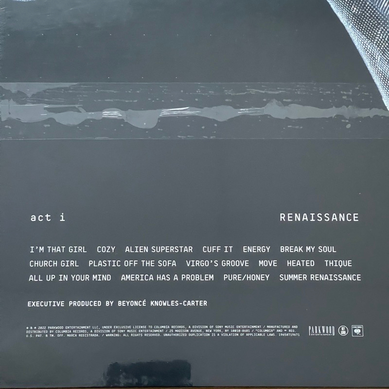 แผ่นเสียง Beyonce - Renaissance , *Collector's Edition ,2x Vinyl, LP, Photo book+Poster ,US มือหนึ่ง ซีล