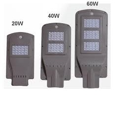 Solarcell Street light โคมไฟถนนโซล่าเซลล์ 40 W รุ่นไฟ led เม็ดใหญ่ สว่างมาก