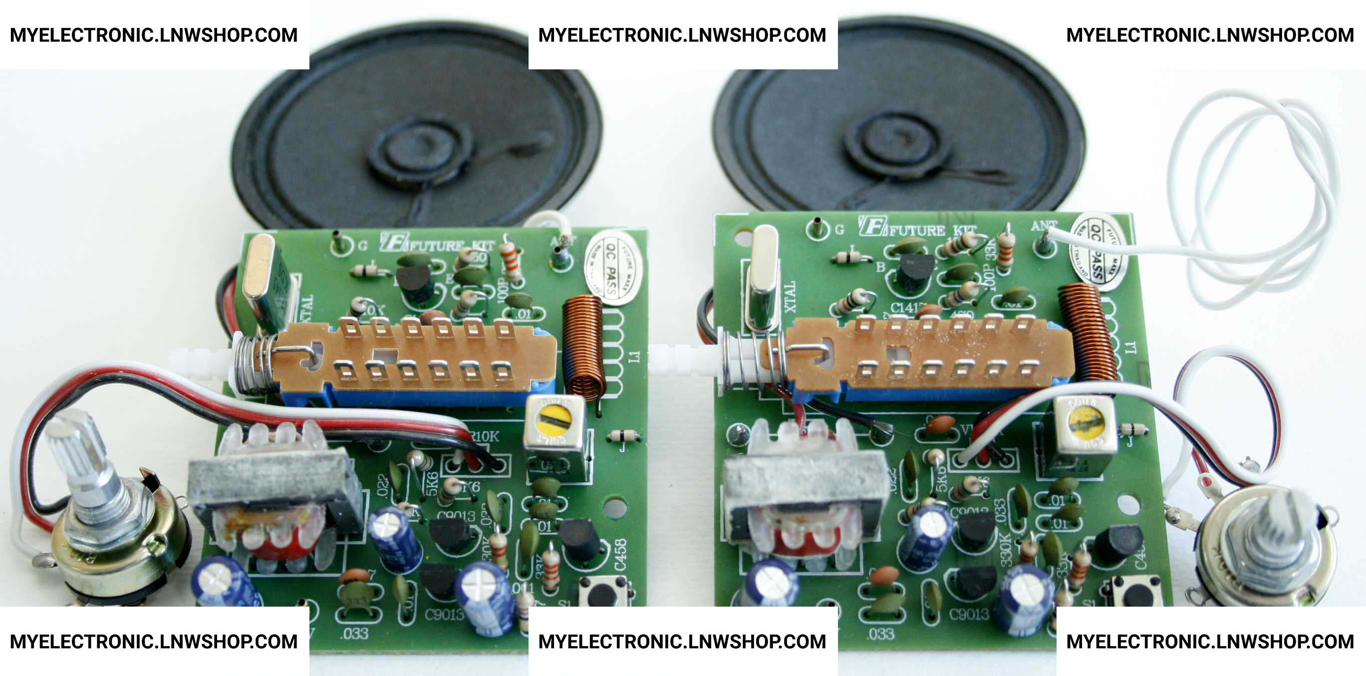 ขาย FA711 วงจรวิทยุรับ-ส่ง27MHzพร้อมลำโพง(ชุดละ2เครื่อง)(ประกอบลงPCBแล้ว) วงจร FA ชุดลงปริ้น แล้ว ชุดประกอบลงปริ้น แล้ว ยี่ห้อ ฟิวเจอร์คิท FUTURE KIT โครงงาน อิเล็กทรอนิกส์ เพื่อการศึกษา เรียนรู้ ทำ โปรเจ็ค PROJECT นักเรียน นักศึกษา ราคา ชุดละ ตัวละ . . .