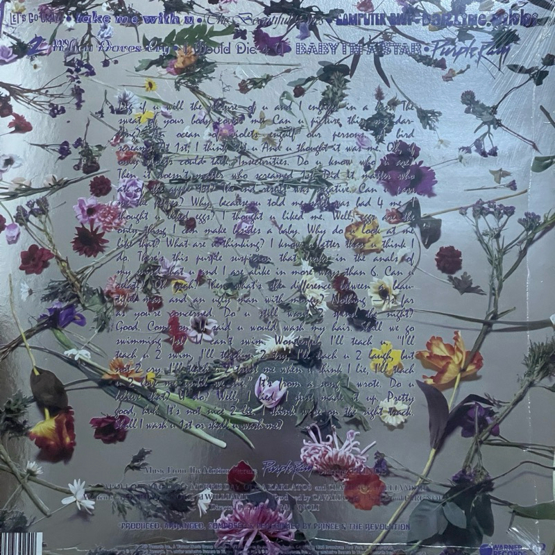 แผ่นเสียง Prince And The Revolution – Purple Rain ,Black Vinyl, LP, Album, EU มือหนึ่ง ซีล