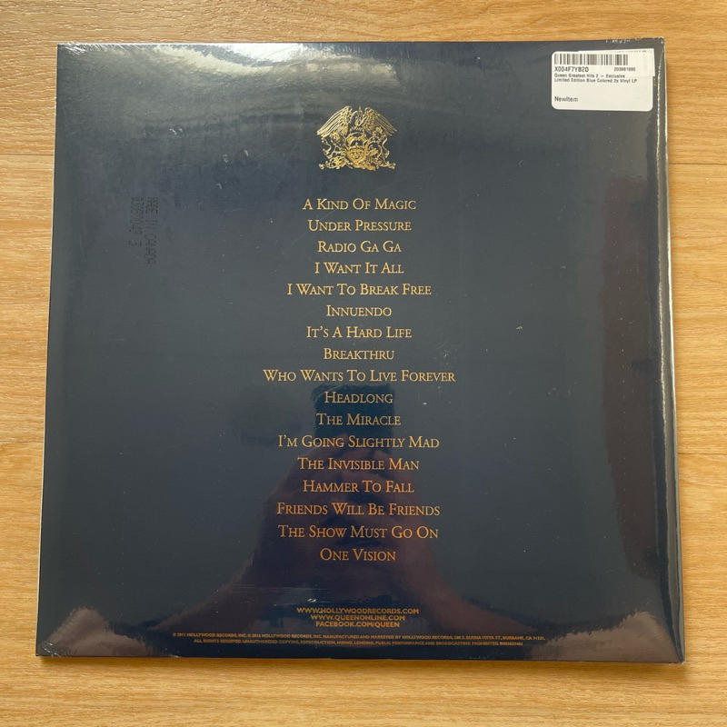 แผ่นเสียง Queen - Greatest Hits II / 2 × Vinyl, LP, Compilation, Limited Edition, Blue,US มือหนึ่ง ซีล