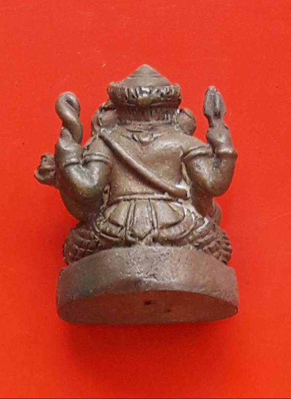 รูปหล่อลอยองค์ พระพิฆเนศ พิฆเณศวร์ งานสวยเก่าดี ไม่ทราบที่ครับ